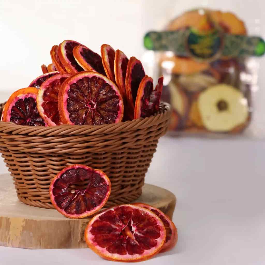 میوه خشک پرتقال خونی با طعمی شگفت انگیز و کیفیتی مثال زدنی